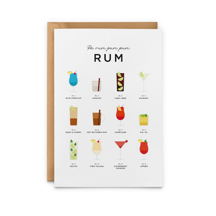 Pa Rum Pum Pum Rum Christmas Card