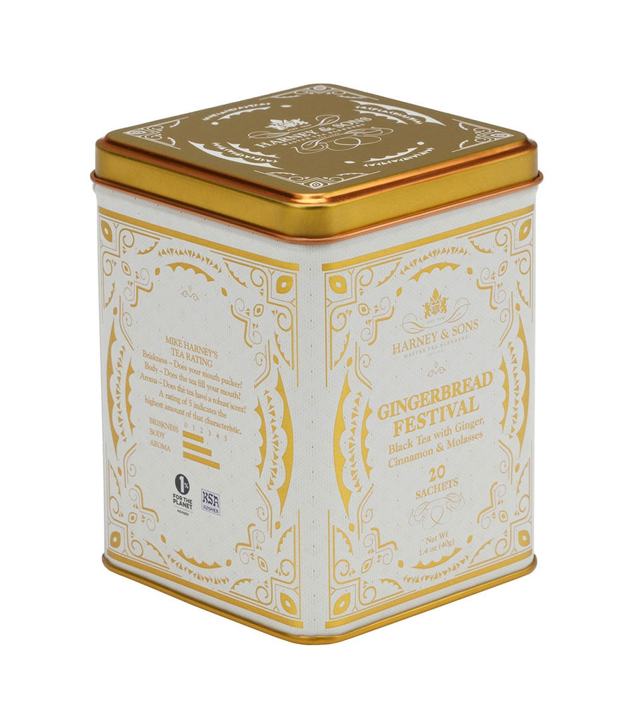 Gingerbread Festival Tea by Harney & Sons. 20 Ct.
