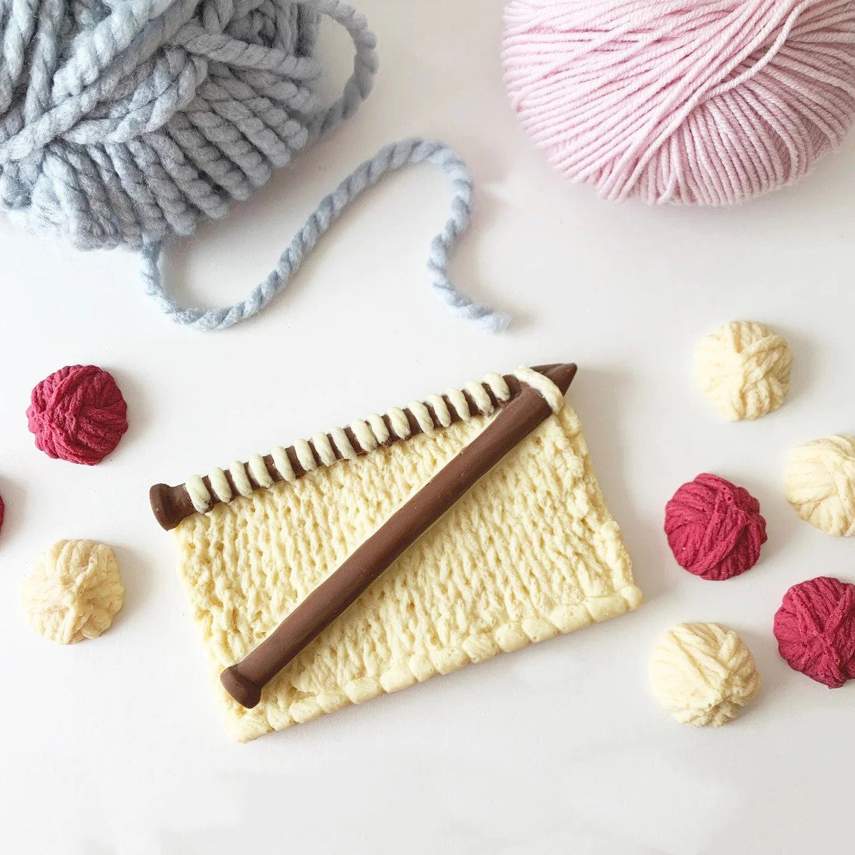 Chocolate Knitting Set by Choc on Choc.