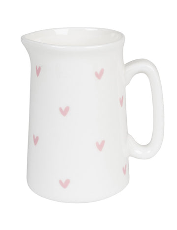 Sophie Allport bone china Hearts jug. Image
