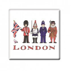 Alison Gardiner London Figures Coaster