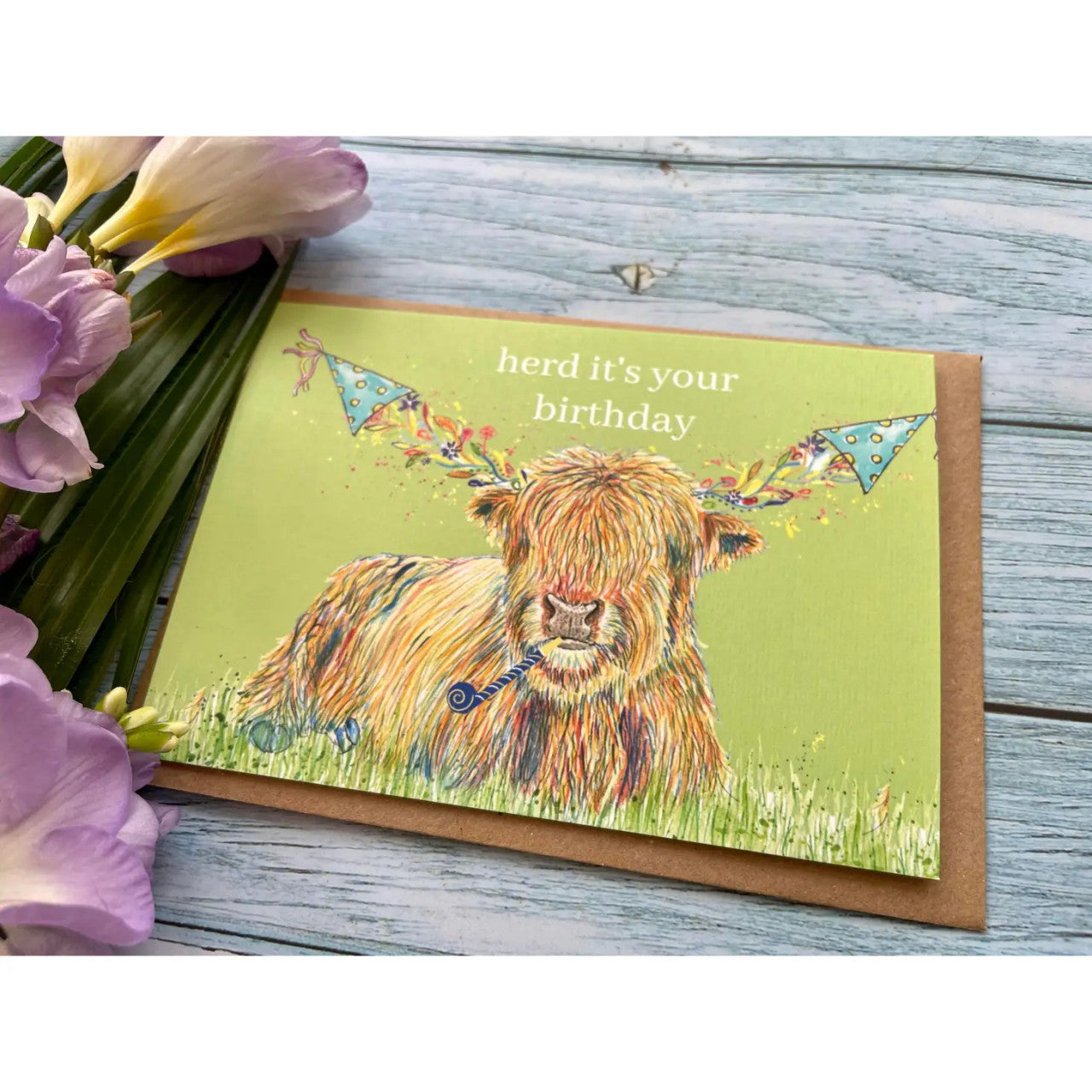 Herd It's Your Birthday Eco-card