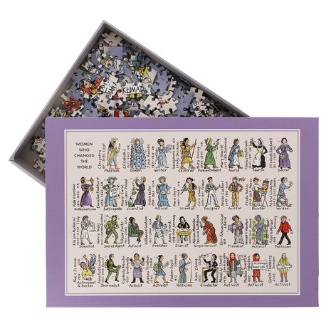 Women Who Changed the World 100% Cotton Jigsaw Puzzle by Picturemaps