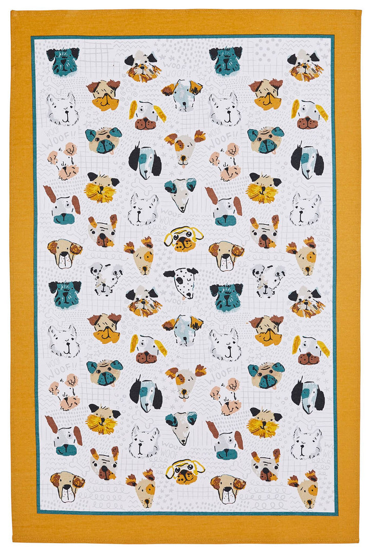 Mutley Crew 100% Cotton tea towel by Ulster Weavers.