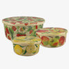 Fruit Garden Set of 3 Rice Husk Containers by Emma Bridgewater.