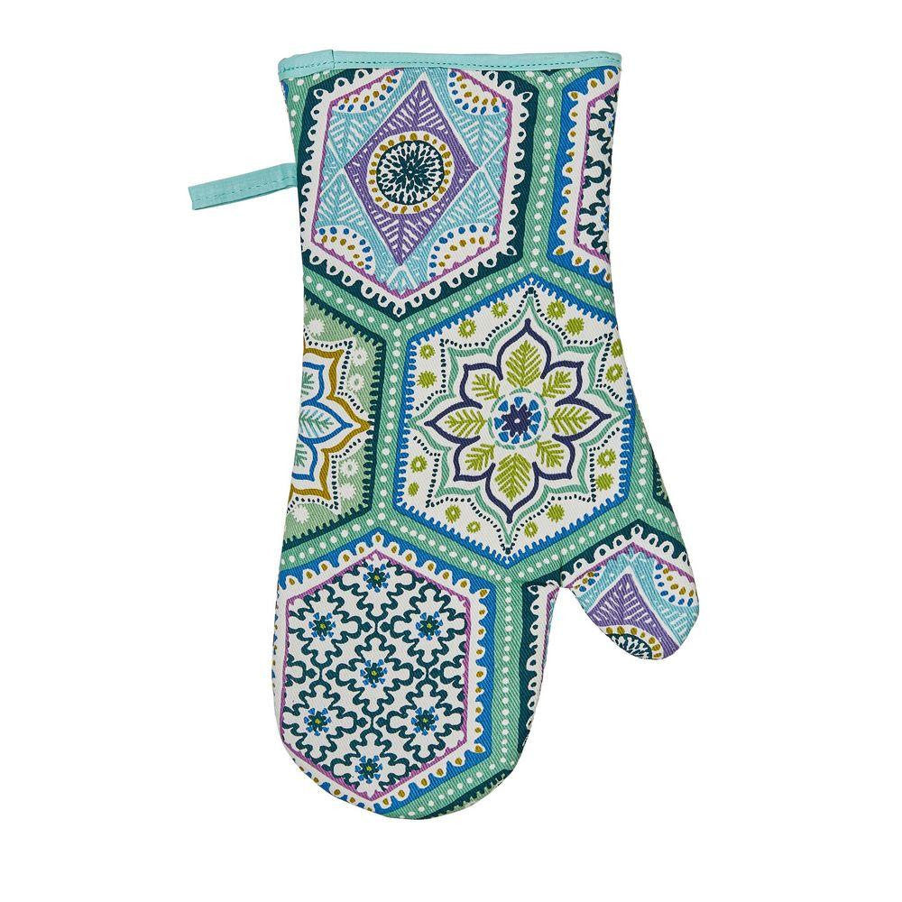 Lisbon Tiles padded gauntlet from Ulster Weavers.