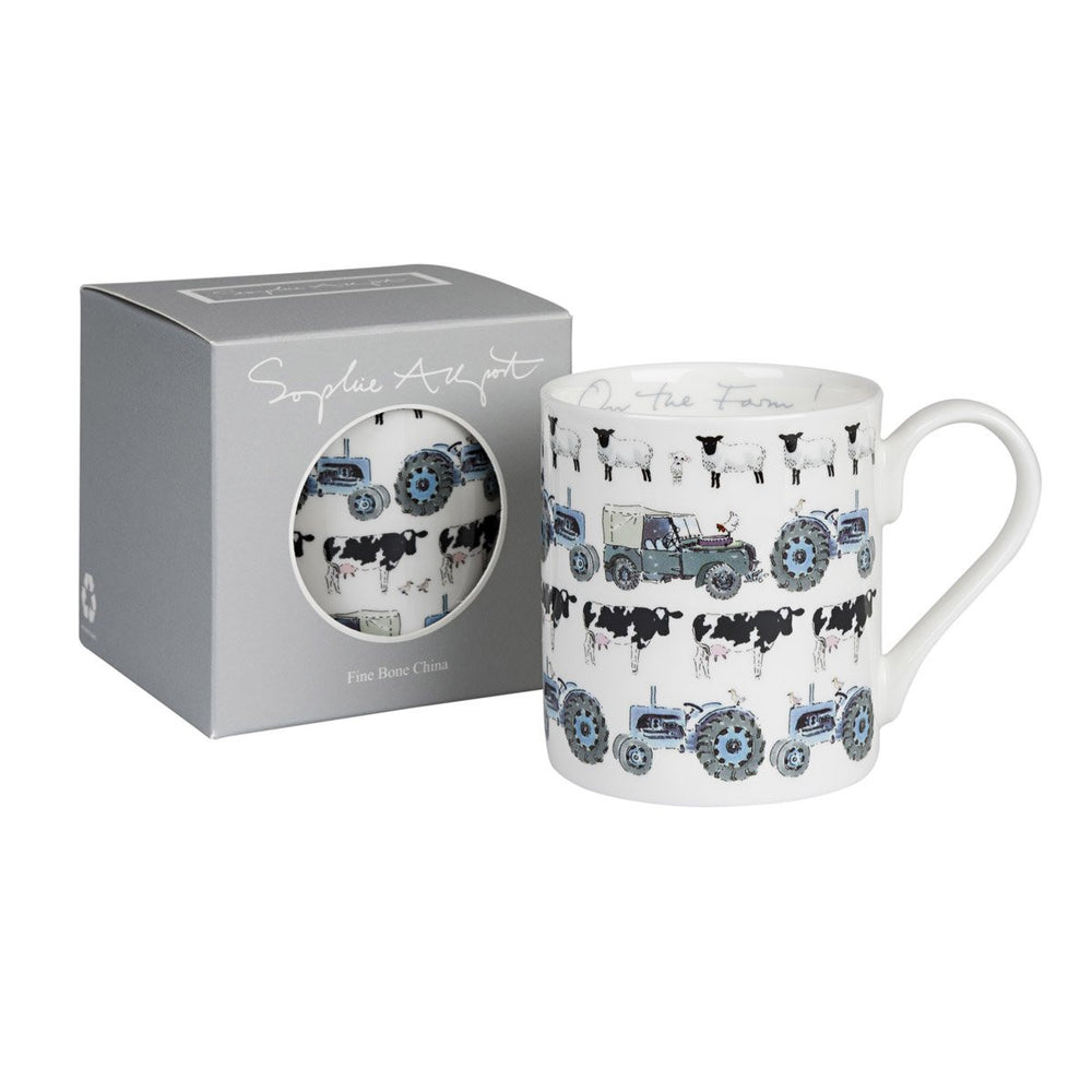Sophie Allport bone china On the Farm mug.