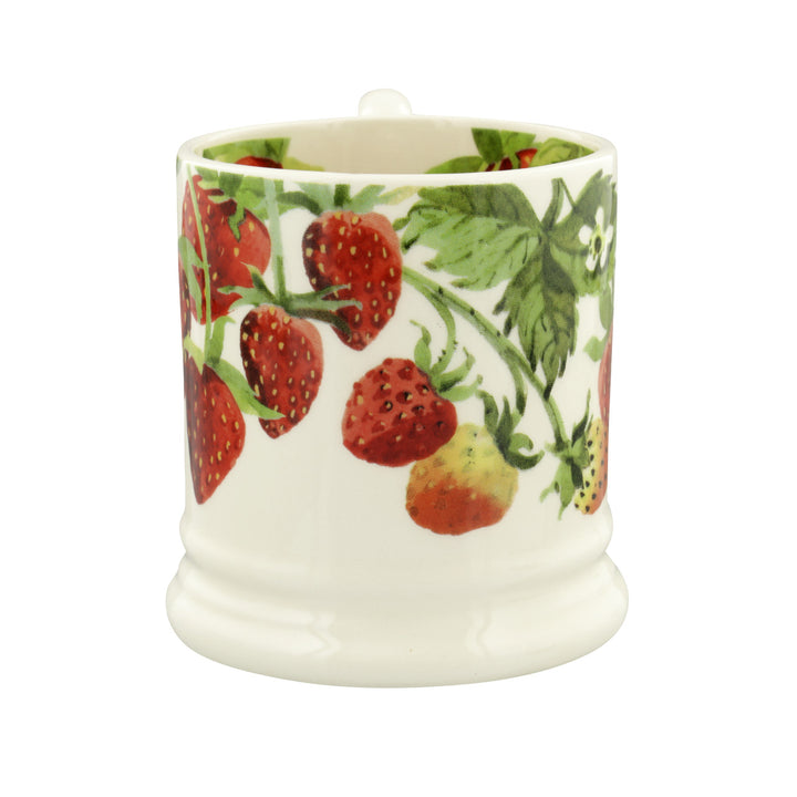 Emma Bridgewater Vegetable Garden Strawberries Half Pint Mug. Handmade in England. 