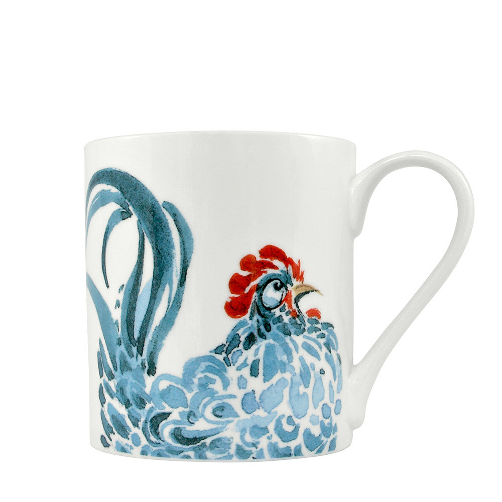 Cockerel Mug by Jane Abbott Designs
