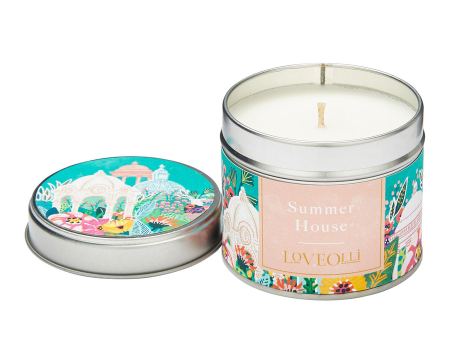 Love Olli Seaside Sundae scented tin candle. Hand poured in the UK.