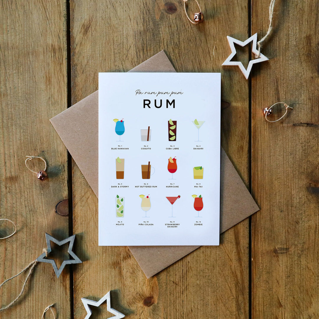Pa Rum Pum Pum Rum Christmas Card