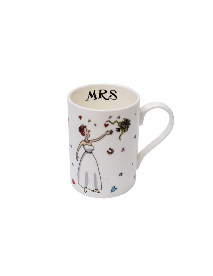 Alison Gardiner Bone China Mrs mug boxed.