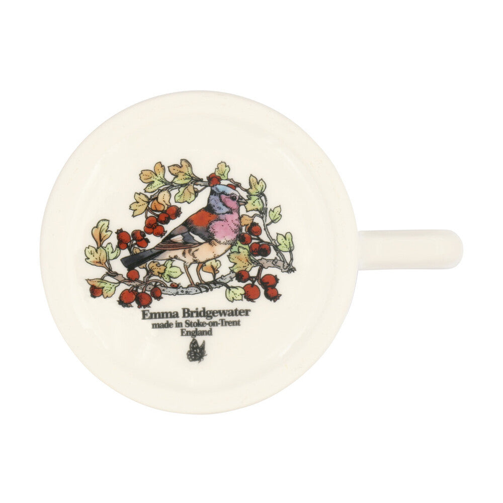 Emma Bridgewater Birds In The Hedgerow Hawthorn & Chaffinch Half Pint Mug. 
