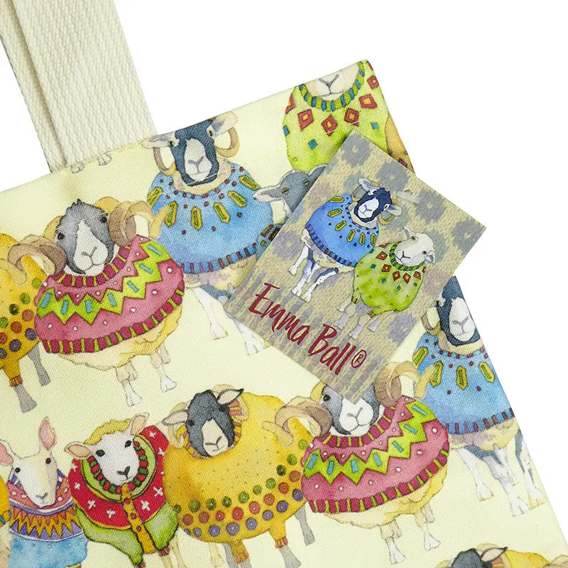 Sheep in Sweaters Tote Bag