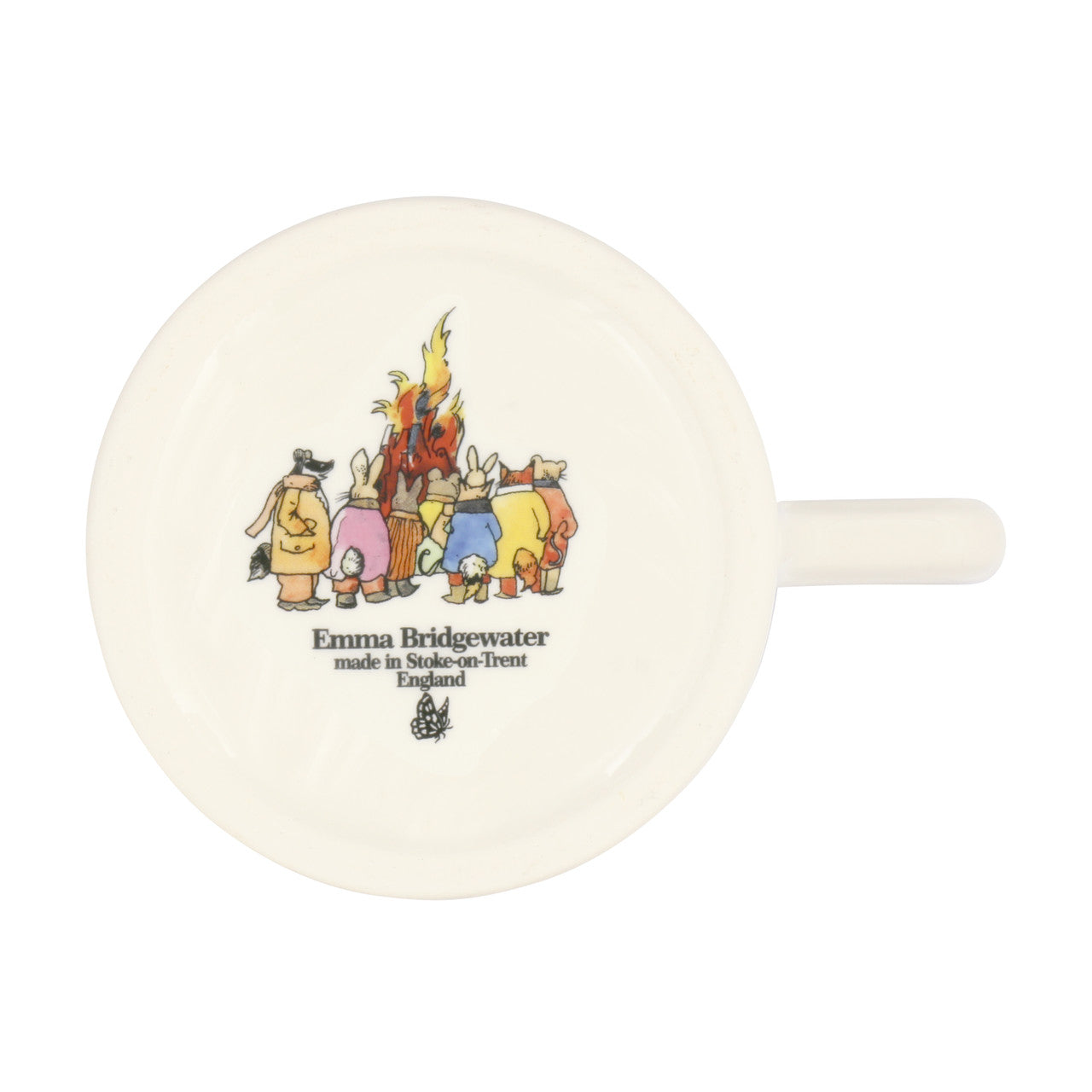 Emma Bridgewater Year In The Country Fireworks 1/2 pint mug. Hand made in England.