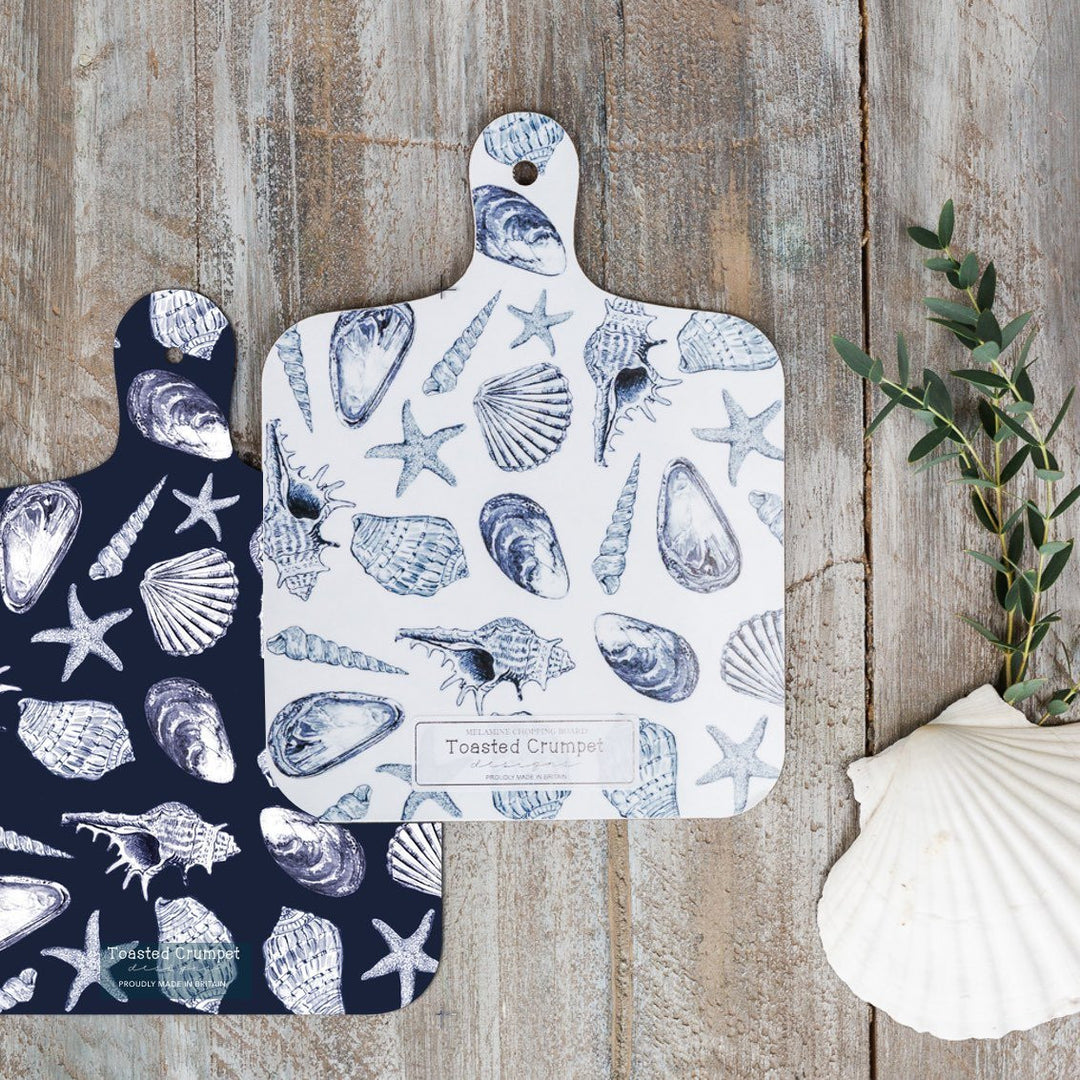 Inky Shells Mini Chopping Board by Toasted Crumpet
