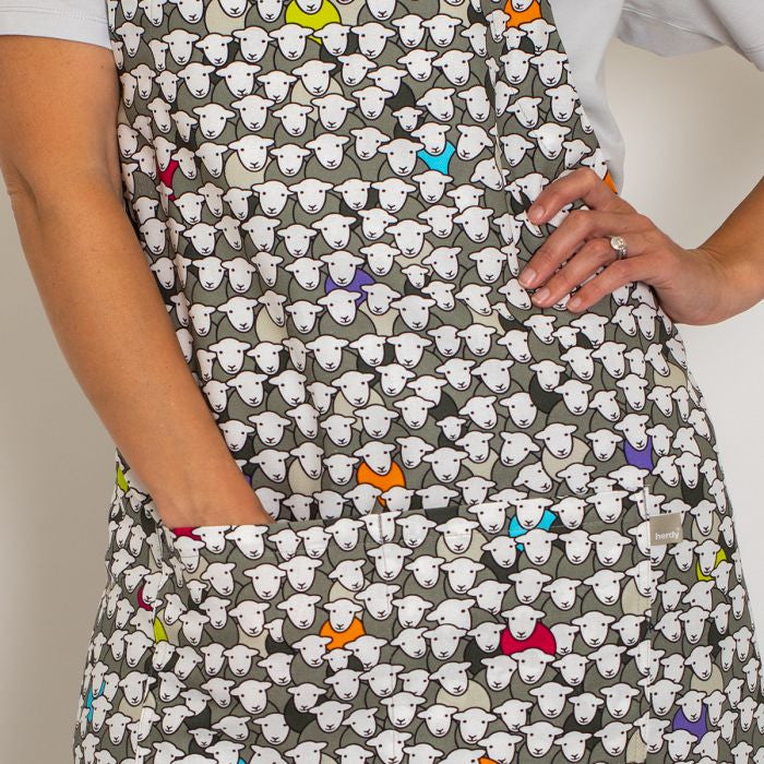 herdy Flock 100% cotton apron, made in Europe.