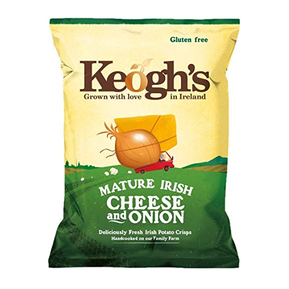 Keogh's Mature Irish Cheese & Onion Crisps