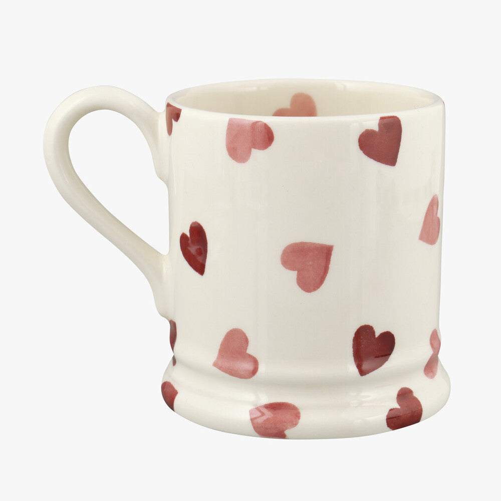 Pink Hearts Souls Sisters 1/2 pint mug by Emma Bridgewater