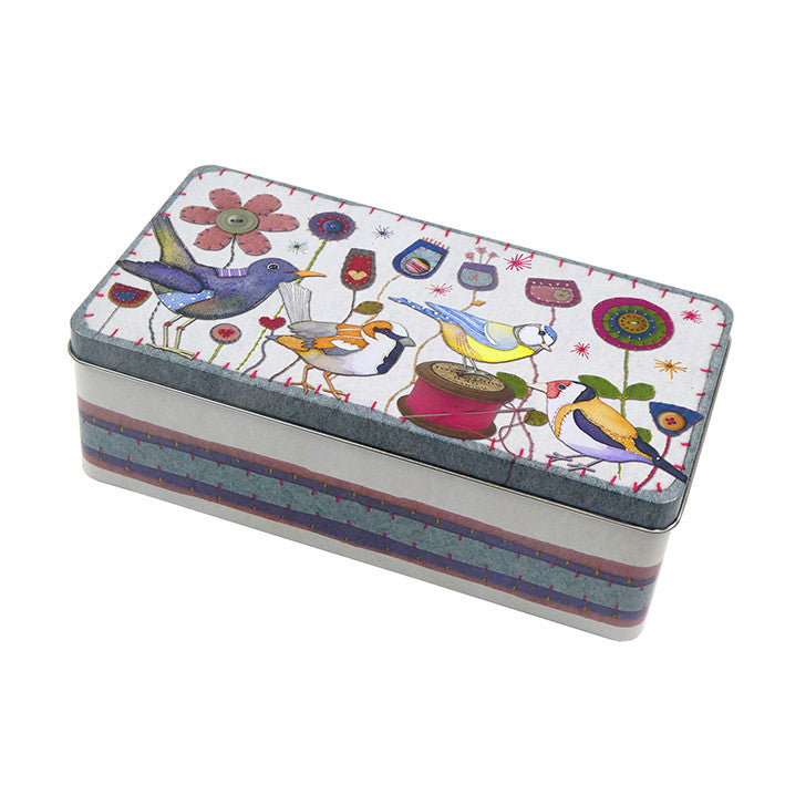 Emma Ball Stitched Birdies Long Tin