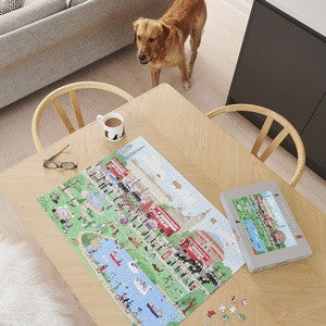 Dog Walkers of London Jigsaw Puzzle by Sweet William