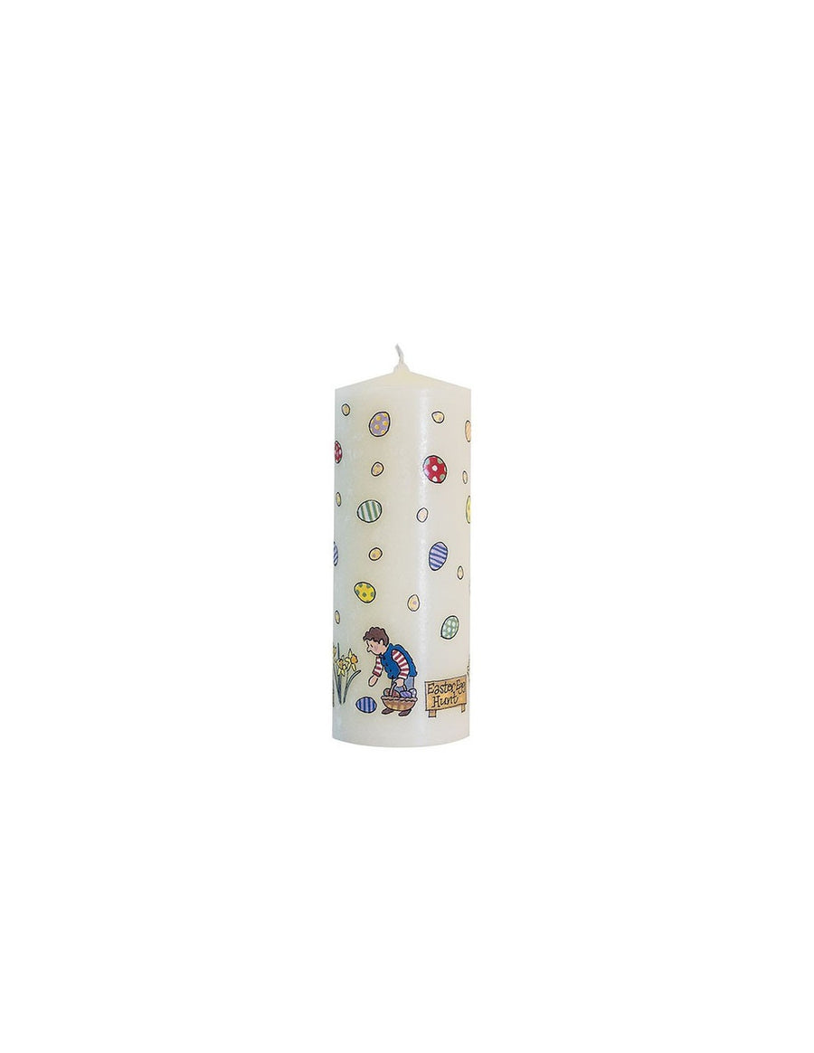 Alison Gardiner Easter Egg Hunt Mini Pillar Advent Candle