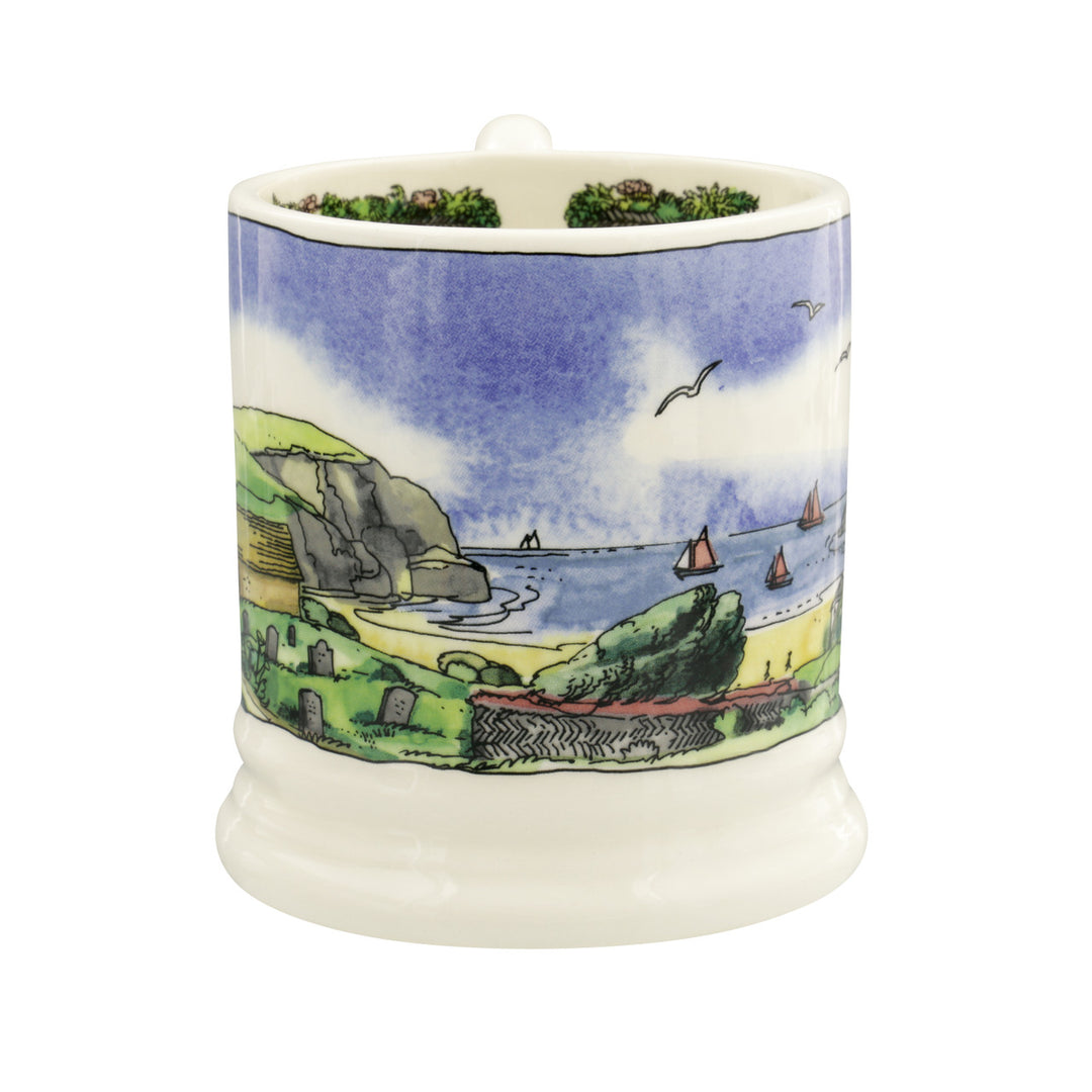 Landscapes of Dreams Cornish Beaches 1/2 Pint Mug