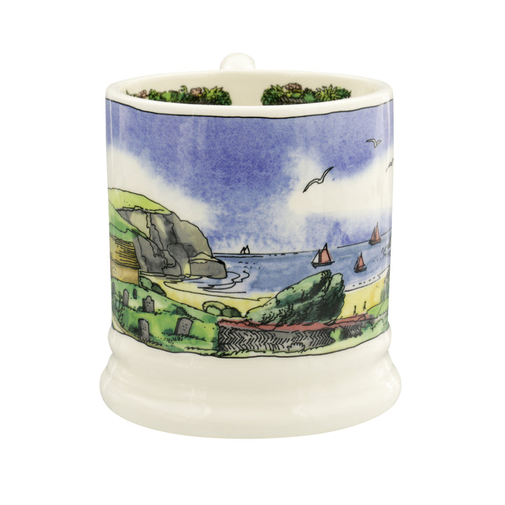 Landscapes of Dreams Cornish Beaches 1/2 Pint Mug