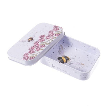 'Flight of the Bumblebee' Bee Mini Tin by Wrendale Designs. Image