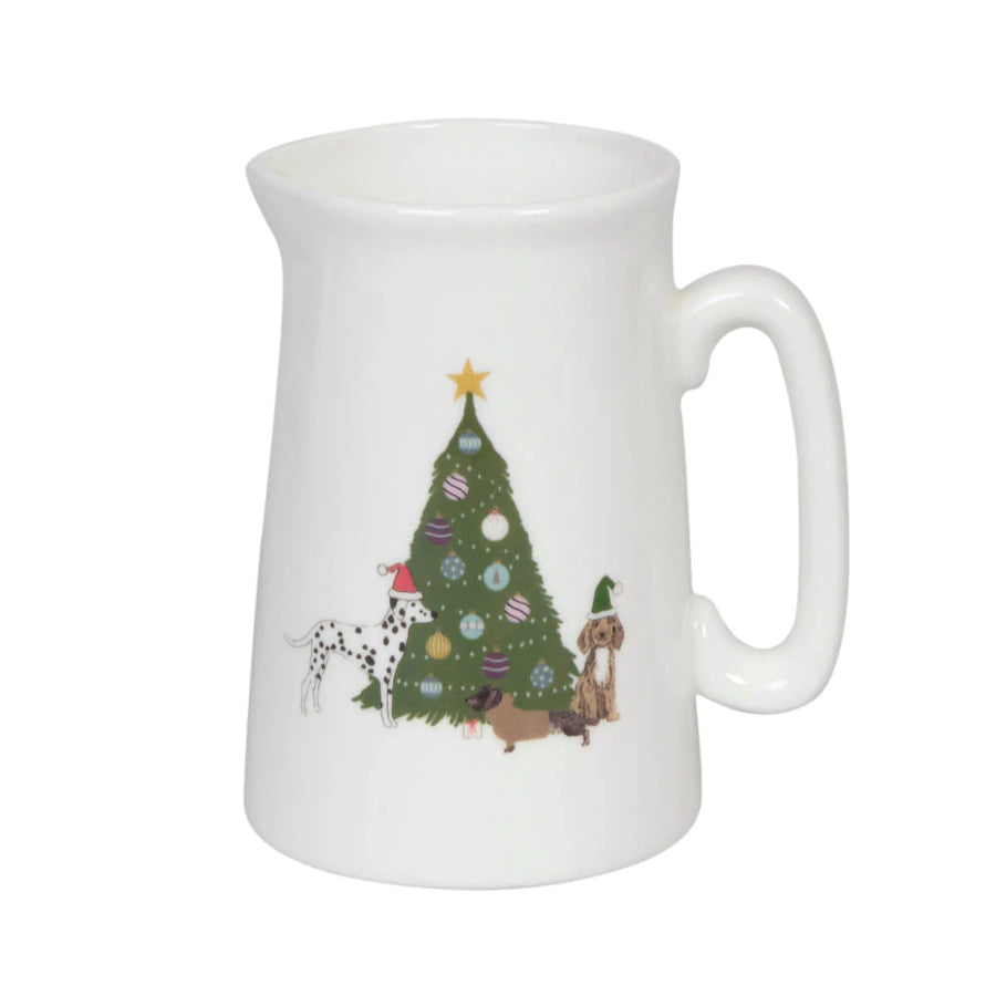 Sophie Allport Christmas Dogs Small Jug boxed