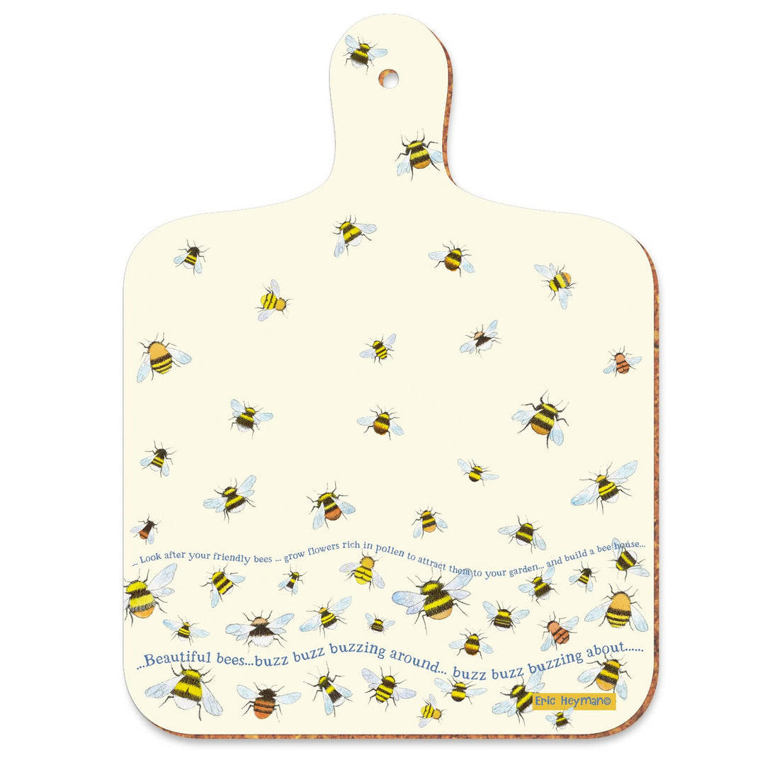 Bees mini chopping board from Emma Ball.
