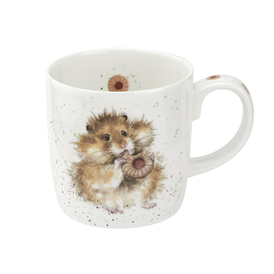 'The Diet Starts Tomorrow' Bone China Mug from Wrendale Designs and Portmeirion