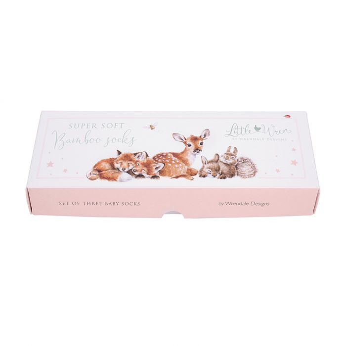 'Little Forest' Woodland Animals Socks Set by Wrendale Designs