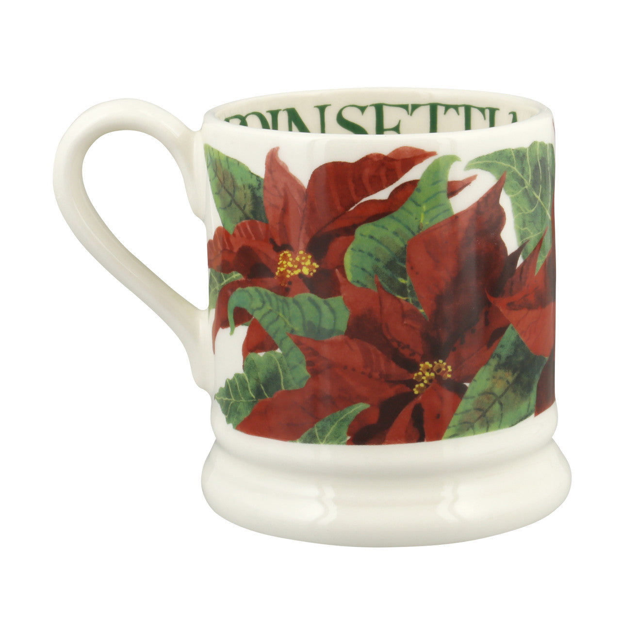 Emma Bridgewater Poinsettia 1/2 Pint Mug