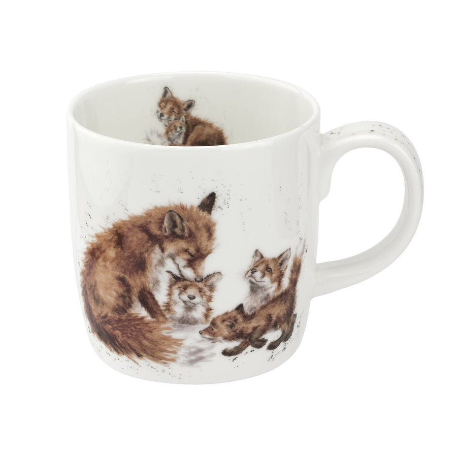 'Bedtime Kisses' Bone China Mug from Wrendale Designs and Portmeirion