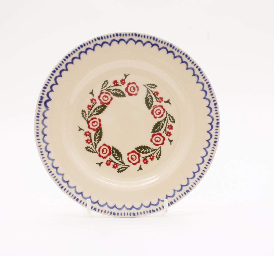 Brixton Pottery Creeping Briar handmade pottery 7 inch side plate