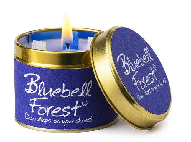 Bluebell Forest Scented Candle from Lily-Flame. Handmade in England