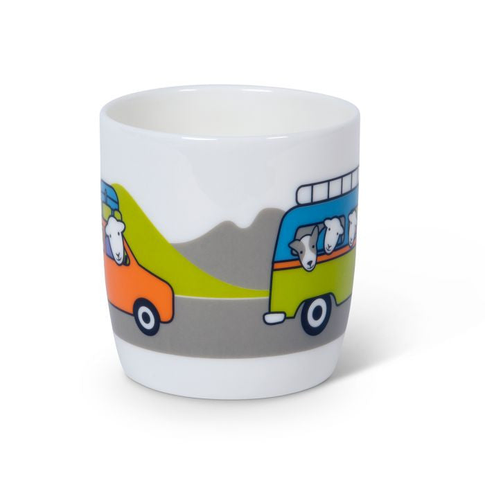 herdy touring mug. Made in England.