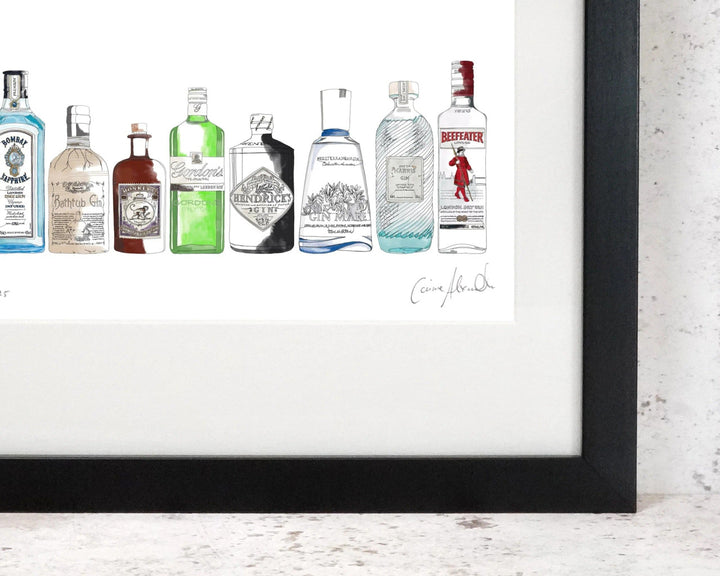 Gin Print by Corinne Alexander