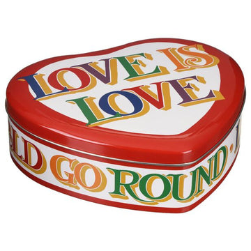 Emma Bridgewater Brighter World Large Heart Tin Image