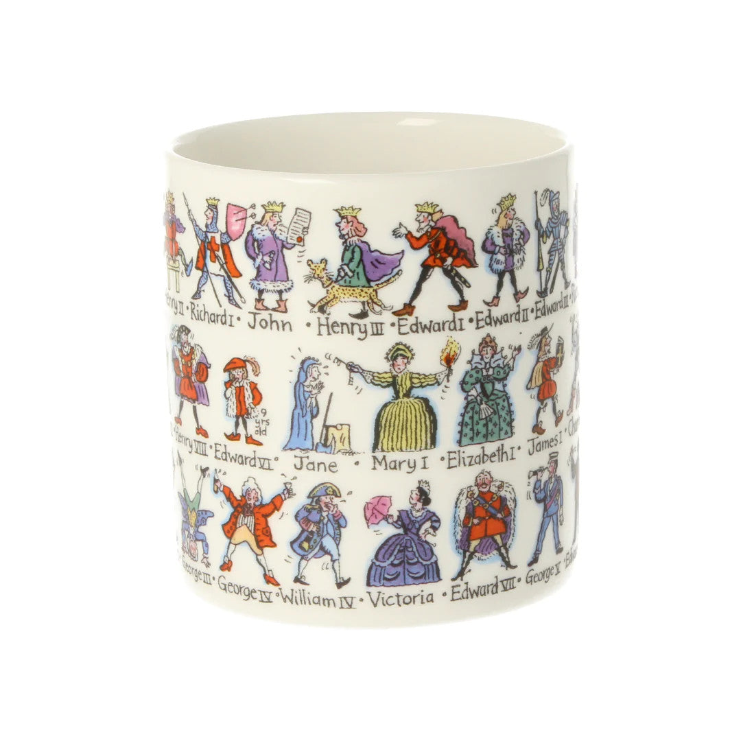 Kings & Queens of England Bone China Mug by Picturemaps