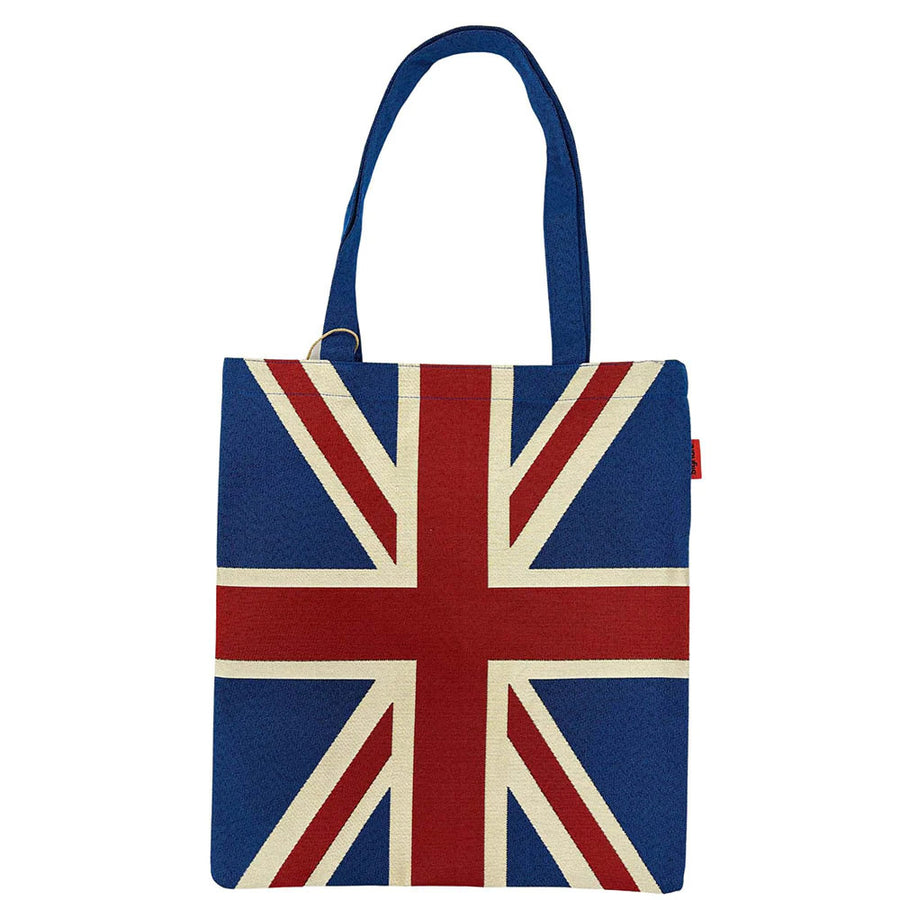 Union Jack Flat Tote Bag.