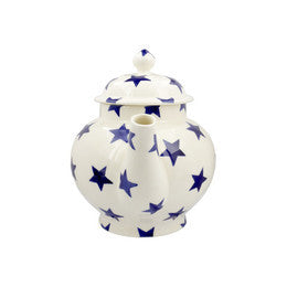 4 cup Blue Star pottery teapot from Emma Bridgewater.