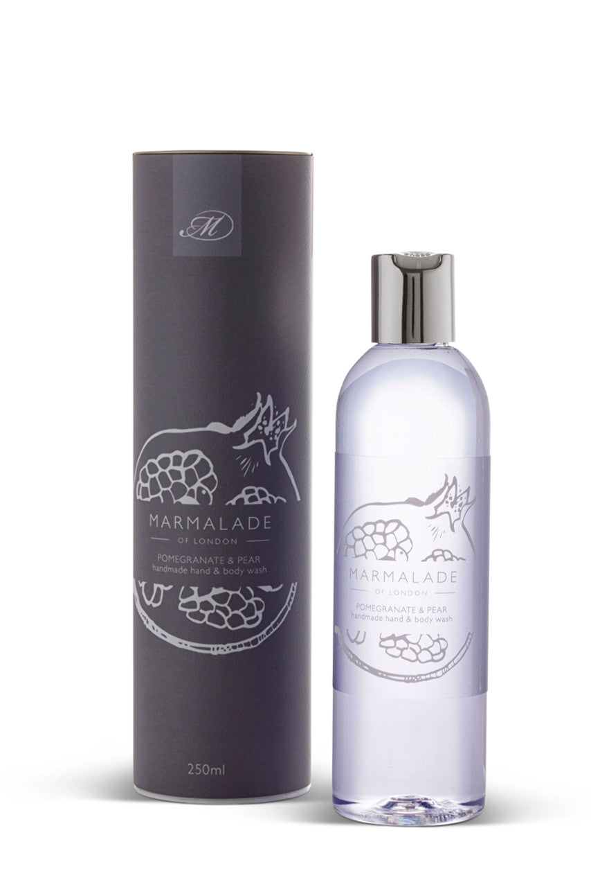 Pomegranate & Pear Hand & Body Wash from Marmalade of London.