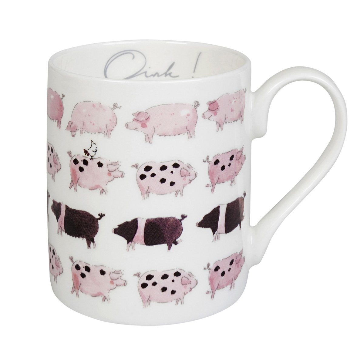 Sophie Allport bone china Pigs Oink! mug boxed.