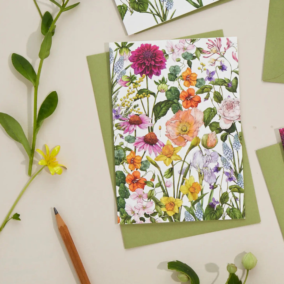 Bountiful Blooms Greeting Card