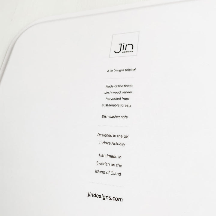 Farm Collection Birch Wood Tray by Jin Designs.
