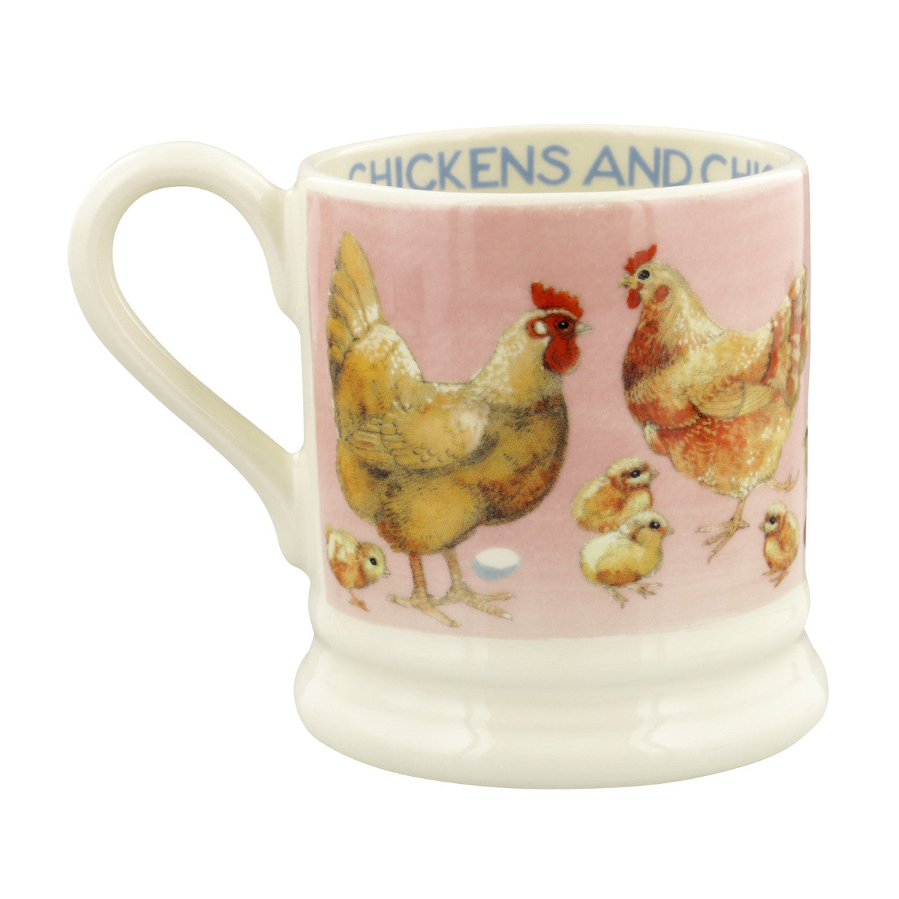 Emma Bridgewater 1/2 pint hand made mug.