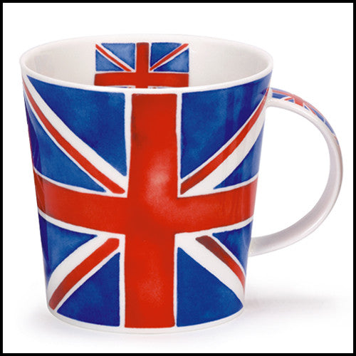 Bone China Dunoon Cairngorm Union Jack mug
