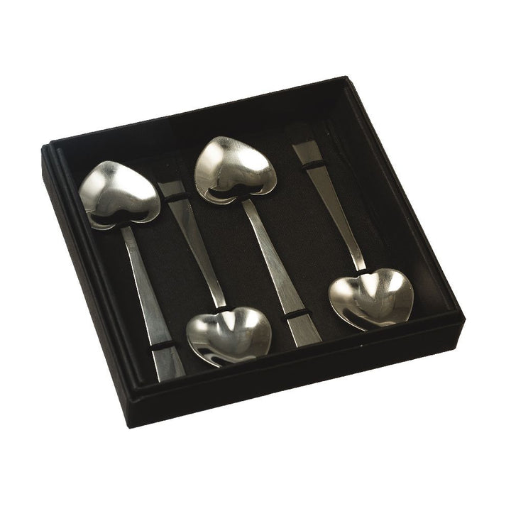 Heart Spoons Set of 4.